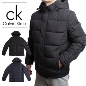 カルバンクライン Calvin Klein パファー ジャケット 中綿 フード付 メンズ cm208326 ラッピング不可