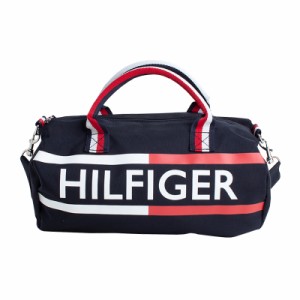 トミーフィルフィガー TOMMY HILFIGER ボストンバッグ ポリエステル ダッフル ミニ ロゴ ネイビー レッド ホワイト 69j2841 411 ラッピン