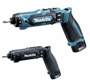 マキタ 充電式ペンドライバドリル DF012DSHX(青) DF012DSHXB(黒) バッテリ2個・充電器・ケース付 高精度で均一な締付け 7.2V対応 makita