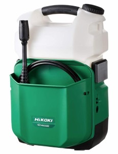 HiKOKI コードレス高圧洗浄機 AW14DBL(LYP) バッテリ(BSL1460)+急速充電器(UC18YDL) 質量約5.0kg タンク容量8L 14.4V対応 工機ホールディ