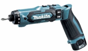 在庫 マキタ 充電式ペンドライバドリル DF012DSHX 青 バッテリ2個・充電器・ケース付 高精度で均一な締付け 7.2V対応 makita