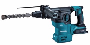 (マキタ) 30mm 充電式ハンマドリル HR008GZK 青 ケース付 40Vmax対応 makita