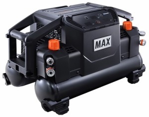 〇 マックス 高圧エアコンプレッサ AK-HH1310E ブラック AK98476 タンク容量11L 高圧取出口4個 MAX 大型商品