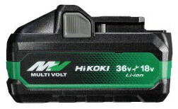 (HiKOKI) マルチボルト蓄電池 残量表示付 BSL36B18X 0037-9243 36V-4.0Ah/18V-8.0Ah自動切替  00379243 ハイコーキ 日立