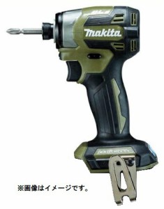 (マキタ) 充電式インパクトドライバ TD173DZO オリーブ 本体のみ 全周リング発光LEDライト 18V対応 makita