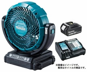 マキタ 充電式ファン CF102DZ+バッテリBL1860B+充電器DC18RF付 14V/18V対応 makita オリジナルセット品