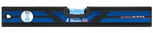 シンワ ブルーレベルBasic マグネット付 380mm 品番73491 水平器 保護カバー付 BLUE LEVEL 。