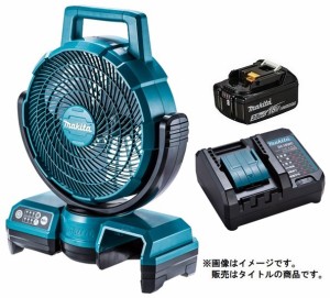 在庫 マキタ 充電式ファン CF203DZ(青)+バッテリBL1830B+充電器DC18WC付 14V/18V対応 makita オリジナルセット品