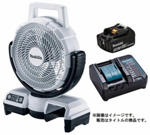 マキタ 充電式ファン CF203DZW(白)+バッテリBL1830B+充電器DC18WC付 14V/18V対応 makita オリジナルセット品