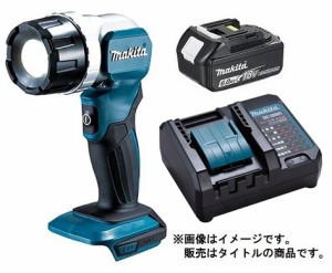 マキタ フラッシュライト ML808+バッテリBL1860B+充電器DC18WC付  LEDライト 14.4V/18V対応 makita オリジナルセット品