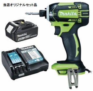 マキタ 充電式インパクトドライバ ライム TD149DZL+バッテリBL1860B+充電器DC18RF付 18V対応 makita 当店オリジナルセット品