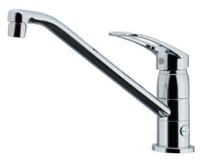 カクダイ　シングルレバー混合水栓　ブラック カクダイ 183-355-Dシングルレバー混合栓 マットブラック〔GB