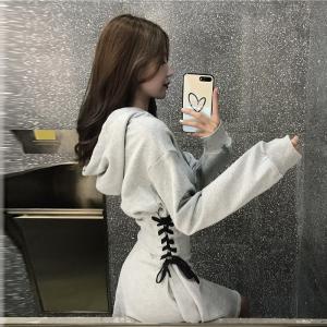 編み上げ パーカー ワンピースの通販 Au Pay マーケット