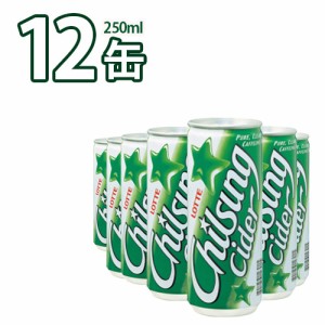 送料無料 ロッテ  チルソンサイダー 250ml x 12缶七星サイダー韓国  サイダー 七星 ロッテ  (05011x12) 