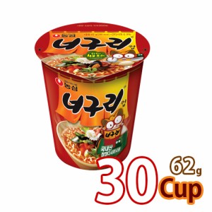 (01046x30)【無料配送】【農心】ノグリ カップ麺 ★ 62g x 30カップ ★