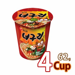 (01046x4)【無料配送】【農心】ノグリ カップ麺 ★ 62g x 4カップ ★