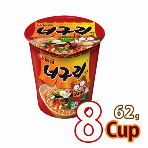 (01046x8)【無料配送】【農心】ノグリ カップ麺 ★ 62g x 8カップ ★