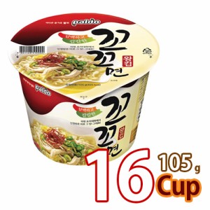 (01642x16)【無料配送】【八道】ココ麺 カップ ★ 105g x 16個 (1BOX) ★ 