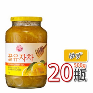 送料無料 三和 蜂蜜ゆず茶500g x 20個 (1BOX) (08035x20)