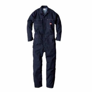 作業着 CORDURAストレッチデニムツナギ D-756 Dickies ディッキーズ SS〜5L 長袖 (w05288)