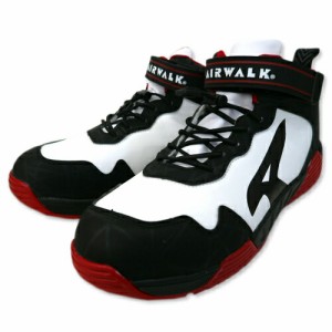 安全靴 エアウォーク AIRWALK ストレッチロック AW-950 樹脂先芯 25.0〜28.0cm ホワイト ゴム紐 (w05335)