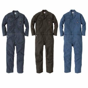 作業着 ストレッチウォバッシュ ツナギ D-696 Dickies ディッキーズ XS〜3XL 長袖 (w05349)