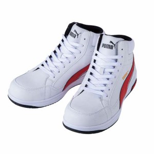 安全靴 プーマ PUMA HERITAGE AIRTWIST 2.0 MID PU MODEL H&L 63.204.0 25.0〜28.0cm マジック ホワイト 樹脂先芯 (w06006)