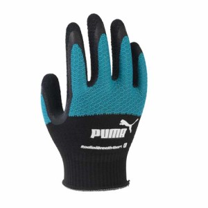 作業手袋 天然ゴム手袋 PUMA プーマ PG-1335 RadialBreathShort 10双組 S M L XL (w06014)