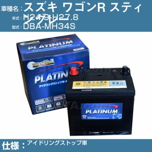 ≪スズキ ワゴンRスティングレー≫ DBA-MH34S アイドリングストップ車 適合参考 デルコア Dellkor W-K44R/PL アイドリングストップ カー