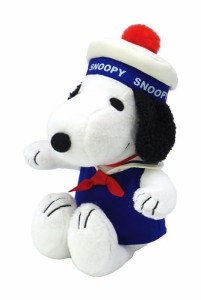 【送料無料】　PEANUTS マリンセーラー スヌーピー S 高さ約21cm ぬいぐるみ