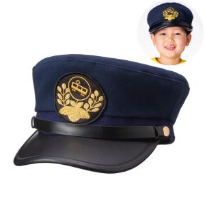 キッズ用鉄道員帽子 白運転手車掌駅員 駅員 帽子 キッズの通販｜