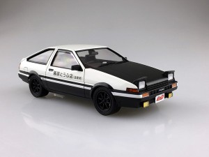 プラモデル　1/24　頭文字D　イニシャルD　No.01　藤原拓海 AE86トレノ プロジェクトD仕様