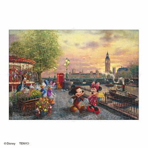 【送料無料】　ジグソーパズル 1000ピース Mickey and Minnie in London 51x73.5cm D-1000-853 