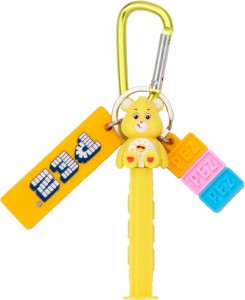 【定形外郵便送料無料】　PEZ Key Charm(Funshine Bear) お菓子雑貨 ケアベア アンロック・ザ・マジック