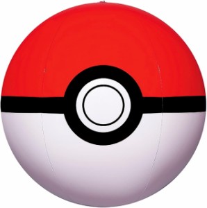 【ネコポス送料無料】　ポケモン ビーチボール  モンスターボール 40cm AHB-MO4　(ポケットモンスター ふくらましサイズ直径約27cm　水遊