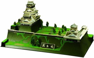 【送料無料】　日本の名城　デラックスゴールド　熊本城　DG-7 プラモデル