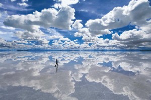 【送料無料】　ジグソーパズル 1500スモールピース 世界の絶景 ウユニ塩湖-ボリビア 50x75cm 15-201s