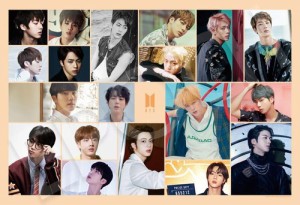 【送料無料】　ジグソーパズル 300ピース BTS Photo Collection Jin 26x38cm 28-712