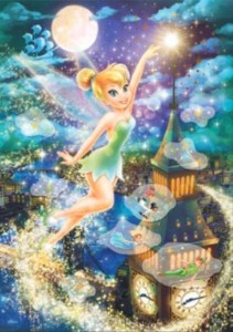 【送料無料】　ジグソーパズル 108ピース パズルデコレーション Tinker Bell-Fairy Magic-（ティンカー・ベル）18.2x25.7cm 72-406