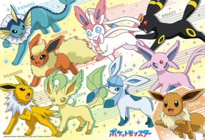 【送料無料】　ジグソーパズル 100ピース ポケットモンスター ゴーゴー！イーブイフレンズ 38x26cm 100-048 