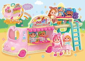 【送料無料】　ポケットメルちゃん　マジカルクッキング ポケメルキッチンカー