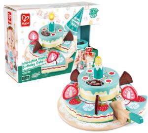 【送料無料】　バースデーケーキセット　Hape(ハペ)　3歳以上 E3180