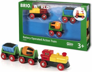 【送料無料】　バッテリーパワーアクショントレイン　33319 BRIO ブリオ 知育玩具