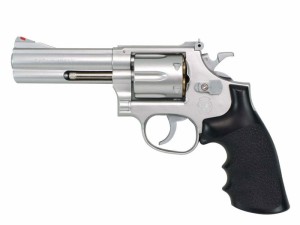 S&W　M686　4インチ　シルバー　10才以上用エアリボルバー　No.13605　クラウンモデル