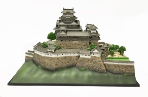 【送料無料】　日本の名城　平成姫路城(白鷺城)　プラモデル　1/500スケール