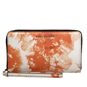 マークジェイコブス MARCJACOBS 財布 長財布 小銭入れなし レディース アウトレット PVCコーティングキャンバスｘレザー S101M06PF22 855