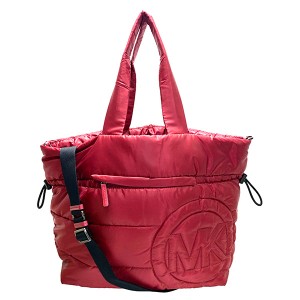 マイケルコース MICHAEL KORS バック トートバッグ レディース アウトレット ナイロン×レザー レイ 35F1U5RT3C BERRY ベリー マイケル