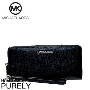 マイケルコース MICHAELKORS 財布 長財布 レディース アウトレット レザー トラベル コンチネンタル ラージ 35F7STVE7L BLACK ブラック