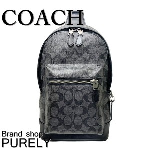 コーチ COACH バック セカンドバッグ・ポーチ レディース アウトレット PVCコーティングキャンバス×レザー シグネチャー ダブル コーナ