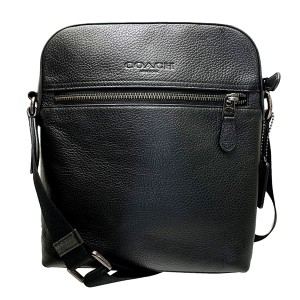 コーチ COACH バック ショルダーバッグ メンズ メンズ アウトレット レザー  4011 QBBK ブラック コーチ COACH メンズ MMM